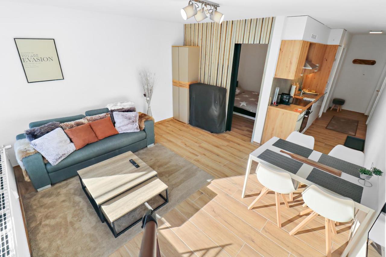 Appartement Cosy Et Renove Au Coeur De La Station Crans-Montana Exterior foto